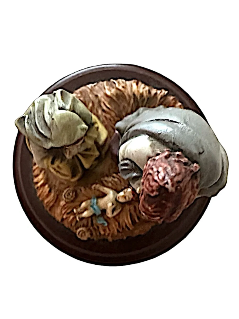 HOUSE OF LLOYD Vntg Small Blessings Nativity Figurine Christmas Around the World